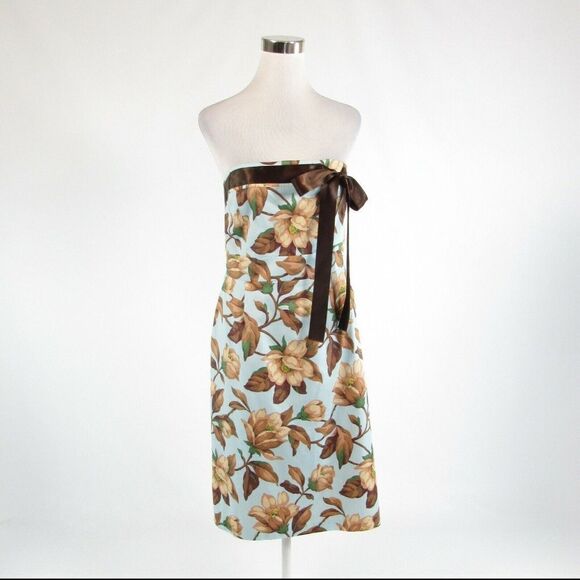 Light blue JENNIFER REALE DESIGN A-line dress 10 - Picture 1 of 8